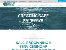 Tablet Screenshot of maritimconsult.dk